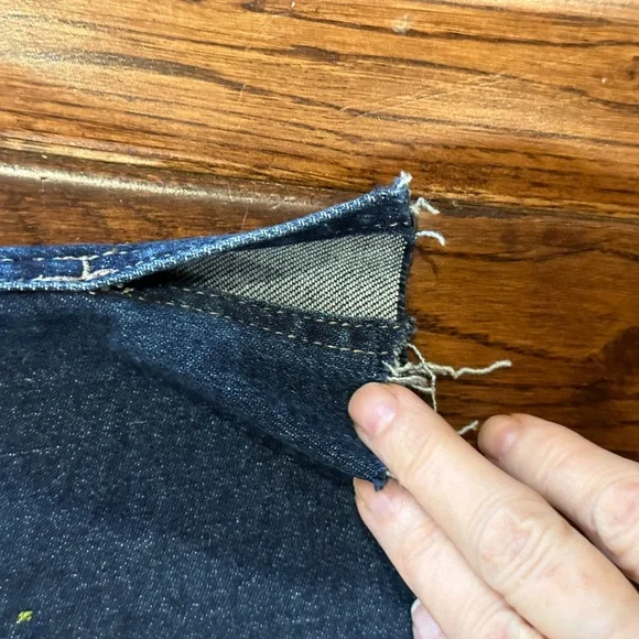 Judy Blue Ladies 16W Cropped Straight Raw edge Hems Jeans - Picture 7 of 8